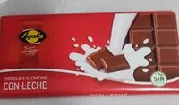 चीनी की मात्रा Chocolate extrafino con leceh