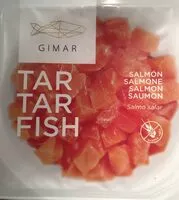 Cantidad de azúcar en Tartar fish salmon