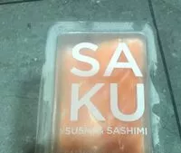Cantidad de azúcar en Saku de salmon ultracongelado