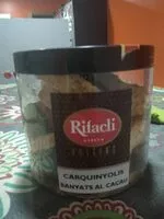 İçindeki şeker miktarı Carquinyolis banyats al cacau