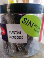 İçindeki şeker miktarı Flautins cacao-coco