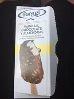 Jumlah gula yang masuk Helado vainilla, chocolate y almendras