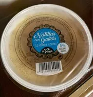 Cantidad de azúcar en Natillas con galleta