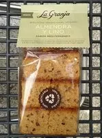 Suhkru kogus sees Bizcocho tradicional vegano Almendra y Lino