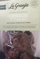 Suhkru kogus sees Cookies ecologicas Cereales y Cacao