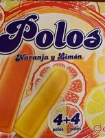 Suhkru kogus sees Polos naranja limon