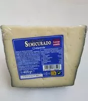 Amount of sugar in Queso semicurado