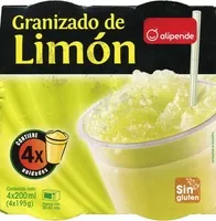 Amount of sugar in Granizado de limón