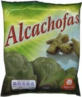Sokerin määrä sisällä Alcachofas congeladas