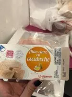 Quantité de sucre dans Atún claro en escabeche