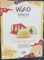 Jumlah gula yang masuk Mochi ice cream cheesecake