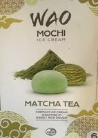 Jumlah gula yang masuk Mochi ice cream Matcha tea