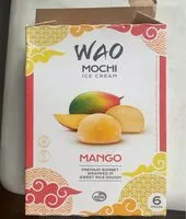 Jumlah gula yang masuk Wao Mochi Ice cream Vanilla