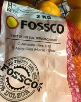 Azúcar y nutrientes en Fossco