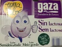 İçindeki şeker miktarı Leche semidesnatada sin lactosa
