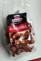 चीनी की मात्रा Almendra garrapiñada