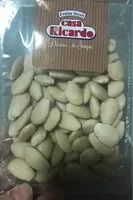 चीनी की मात्रा Almendra natural pelada