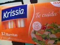 Sucre et nutriments contenus dans Krissia