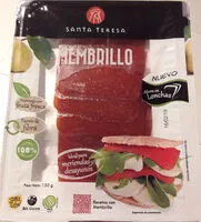 入っている砂糖の量 Carne de membrillo en lonchas sin gluten envase 150 g