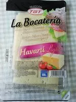 入っている砂糖の量 Havarti light  - La bocateria