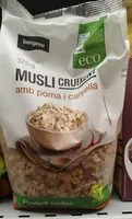 Suhkru kogus sees Muesli cruixent amb poma i canyella