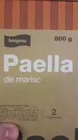 Zuckermenge drin Paella de marisc