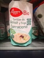 Quantité de sucre dans Tortitas de arroz y trigo sarraceno