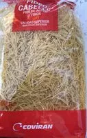入っている砂糖の量 Fideos cabellin