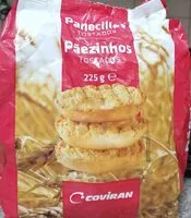 Azúcar y nutrientes en Panecillos tostados