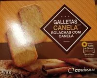 入っている砂糖の量 Galletas con canela