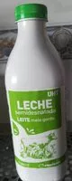 入っている砂糖の量 Leche semidesnatada