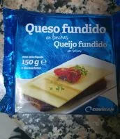 入っている砂糖の量 Queso fundido en lonchas