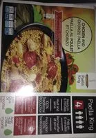 Sucre et nutriments contenus dans Paella king