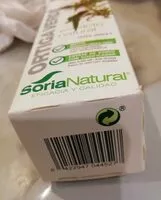 Jumlah gula yang masuk Ortiga verde extracto natural