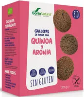 Jumlah gula yang masuk Galletas de Avena con Quinoa y Aronia