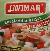 Cantidad de azúcar en Ensaladilla rusa con atún y mayonesa