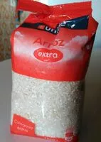 चीनी की मात्रा Arroz extra