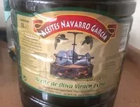 Azúcar y nutrientes en Aceites navarro garcia