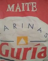 Azúcar y nutrientes en Harinas guria