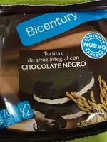 चीनी की मात्रा Tortitas arroz integral con Choc negro