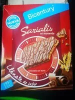 चीनी की मात्रा Snack de chocolate con leche y cereales