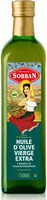 Quantité de sucre dans Huile d'olive vierge extra Sorban