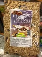Amount of sugar in Muesli con frutos secos