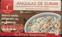 Azúcar y nutrientes en Angulas mayoz aguinaga