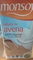 含糖量 Bebida de avena