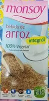 含糖量 Bebida de arroz intégral
