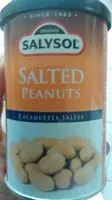 含糖量 Cacahuetes salados