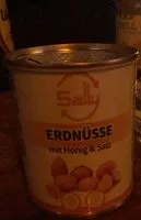 含糖量 Erdnüsse mit Honig und Salz