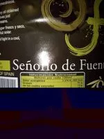 Azúcar y nutrientes en Senorio de fuentes