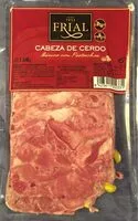 Suhkru kogus sees Cabeza de cerdo Ibérico con pistachos